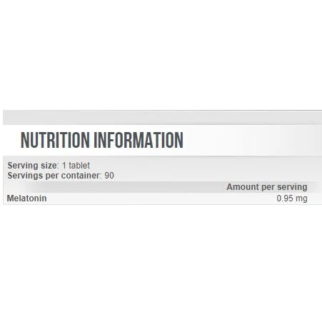 Melatonin 0.95mg. / 90 Tabs. - Scitec