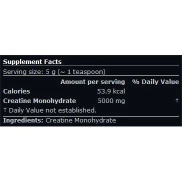 Creatine 100% Pure Monohydrate (20 дози) / 300g - Scitec