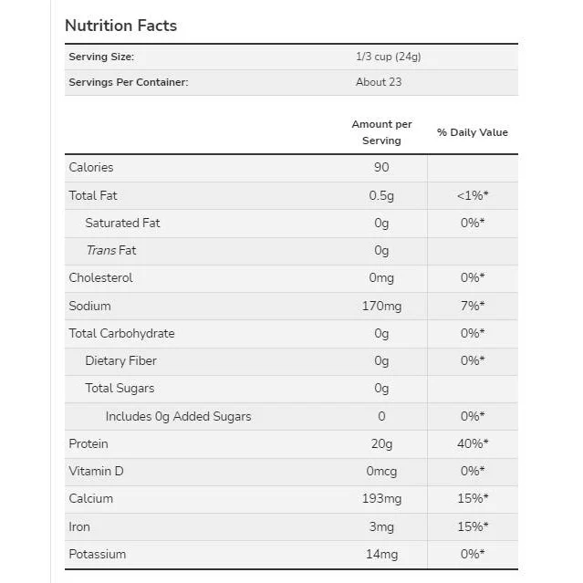 Soy Protein Isolate | Unflavored (38 дози) / 907 грама - NOW Foods