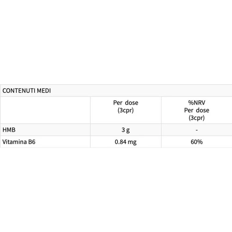 HMB Plus | with Vitamin B6 / 90 Таблетки, 30 дози / 120 капсули - EthicSport
