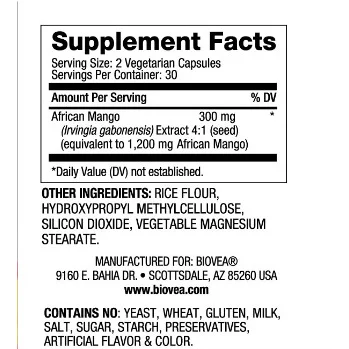 African Mango - Biovea