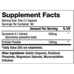 Gymnema Sylvestre 300mg, Разфасовка 90 caps - Biovea