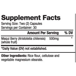 Maqui Berry 500mg - Маки Бери - Biovea