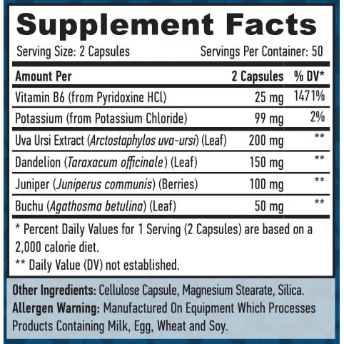Diuretic Boost / 100 Caps - Haya Labs