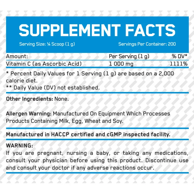 Vitamin C Powder / 200g - Everbuild