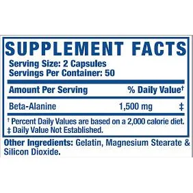 Beta-Alanine XS (50 дози) - Ronnie Coleman