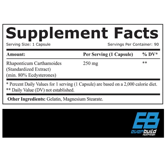 Ecdysterone / 90 Caps - Everbuild