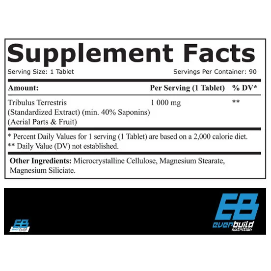 Tribulus 1000 / 90 Tabs - Everbuild