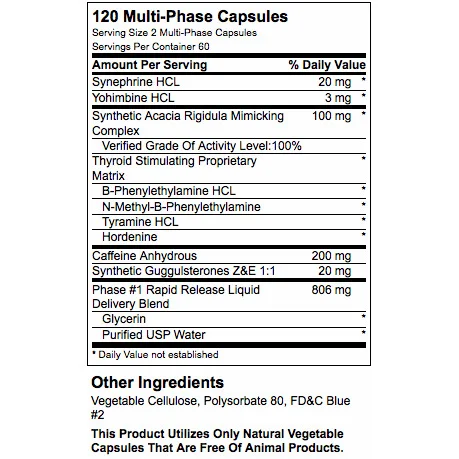 Lipo 6 / 120 caps - Nutrex