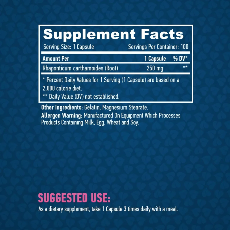 Ecdysterone 250 mg / 100 Caps - Haya Labs