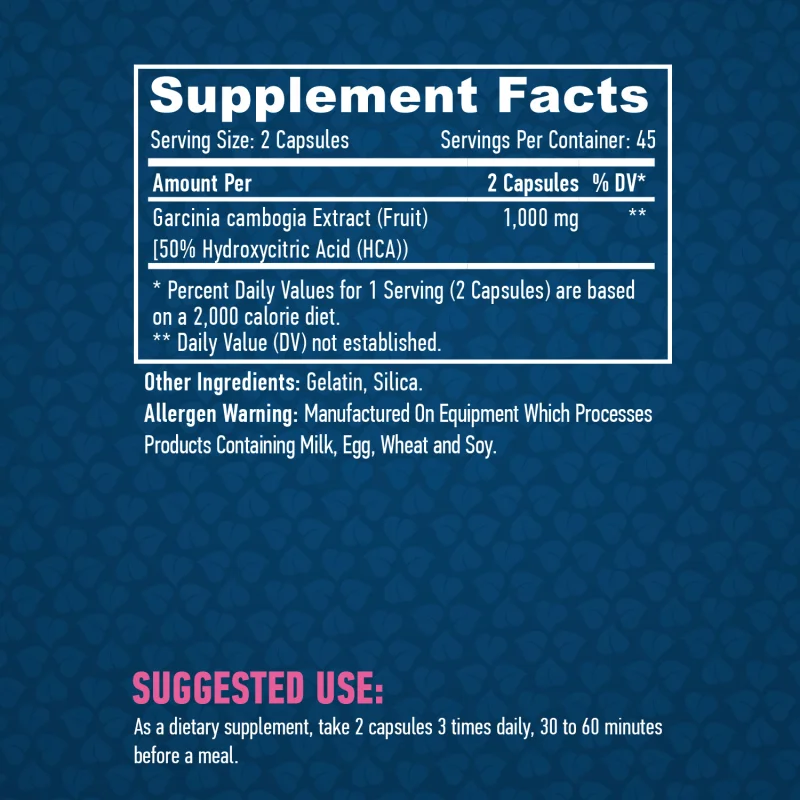 Garcinia Cambogia 500 mg / 90 Caps - Haya Labs