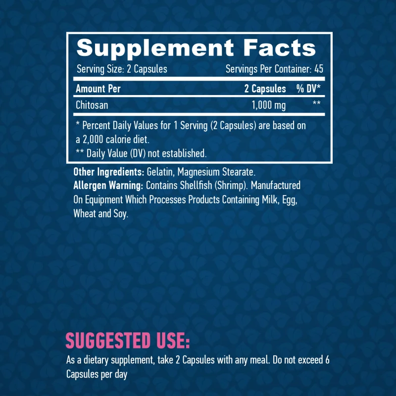 Chitosan 500 mg / 90 Caps - Haya Labs