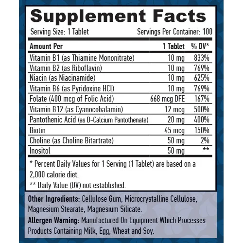 B-Basic / 100 Tabs - Haya Labs