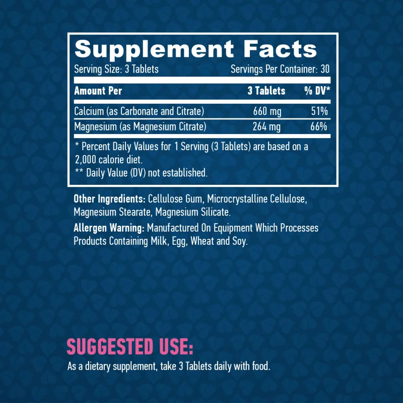 Cal-Mag Citrate / 90 Tabs - Haya Labs