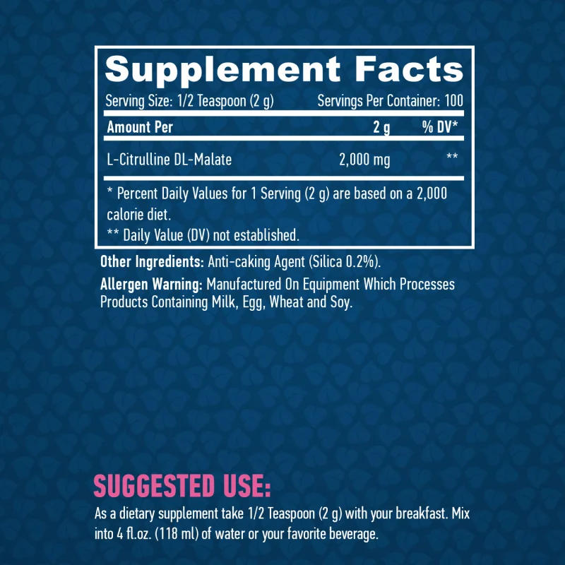 Sports Citrulline Malate / 200 g - Haya Labs