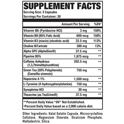 Burn / 90 Caps - PHYSIQUE NUTRITION