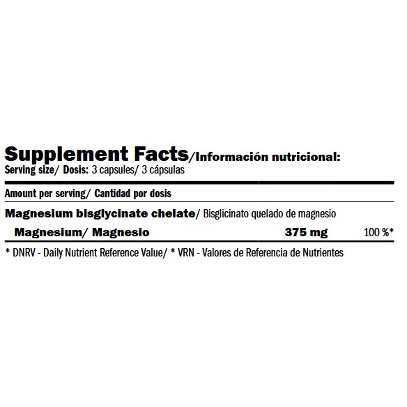 MagneChel / Magnesium Bisglycinate Chelate 90 Vcaps / 80g - Amix
