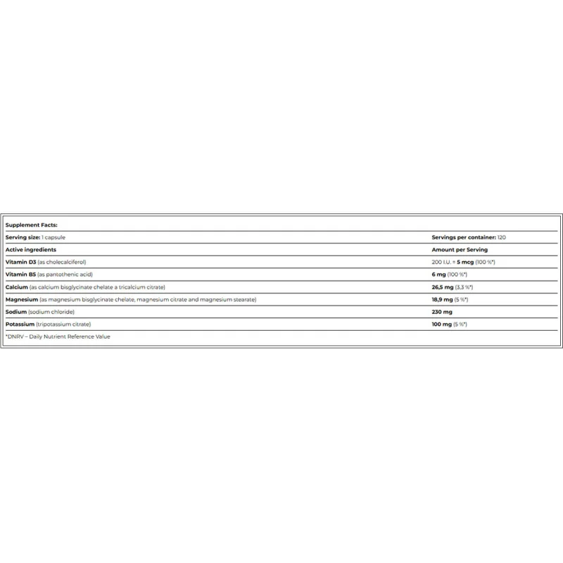 Performance E-Lite Salts / 120 Vcaps - Amix