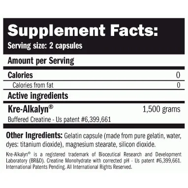 Kre-Alkalyn / 220 Caps (220 дози) / 200g - Amix