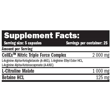 Nitric / 350 Caps / 300g - Amix