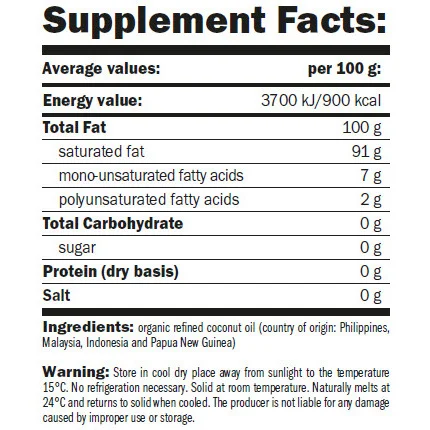 Coconut oil 300g. - Amix