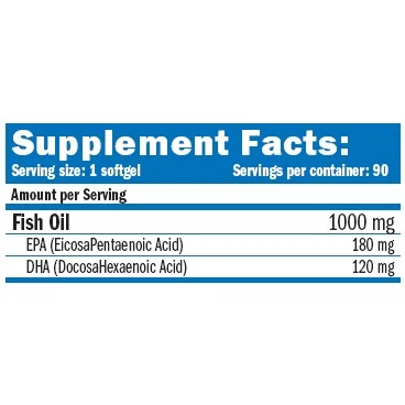 Super Omega3 Fish Oil 90 Softgels - Amix