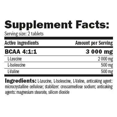 BCAA 4:1:1 / 300 Tabs. - Amix