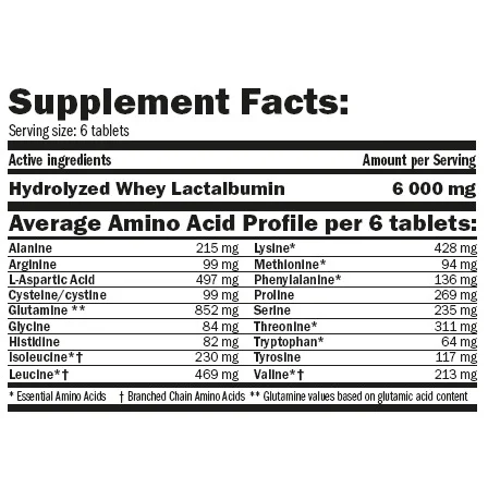 Amino Whey Gold / 180 Tabs - Amix