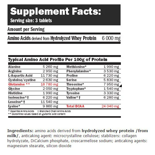 Amino HYDRO-32 / 250 Tabs / 250g - Amix