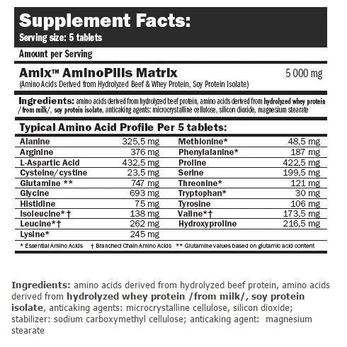 Amino Pills / 330 Tabs / 300g - Amix