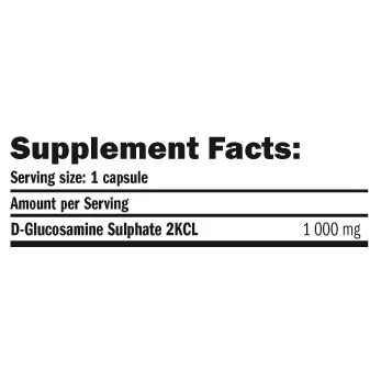Osteo Glucosamine 1000mg. / 90 Caps. - Amix
