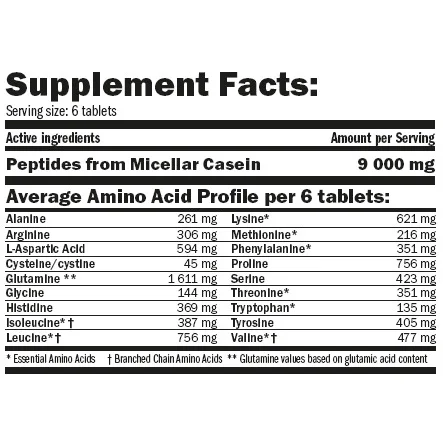 Micelle Night Amino / 400 Tabs / 300g - Amix