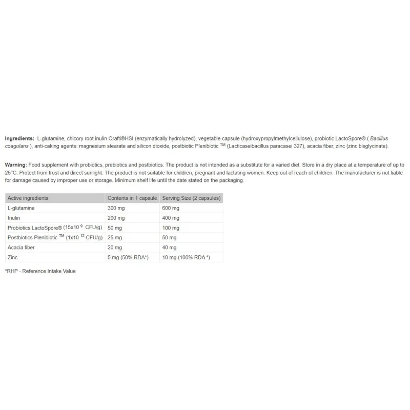 Revix Series | Probiotics Forte with LactoSpore® & Plenibiotic TM (45 дози) / 90 капсули - MAXXWIN