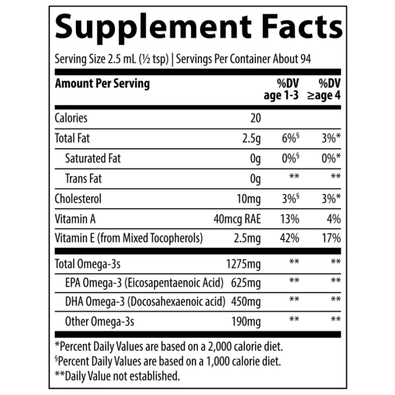 Children`s Liquid Omega-3 - Омега 3 - Trace Minerals
