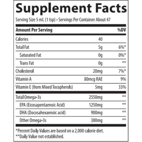 Adult Liquid Omega-3 - Омега 3 - Trace Minerals