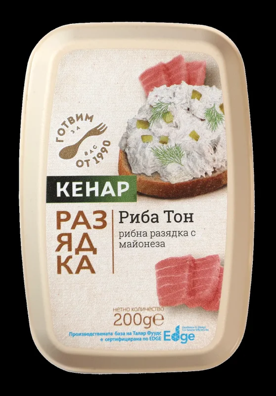Салата риба тон с майонеза КЕНАР 200 гр.