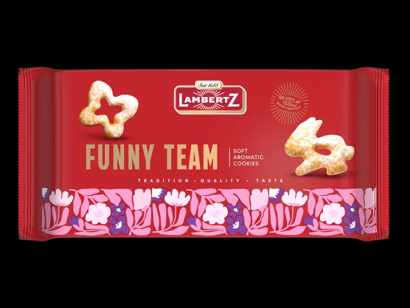 Бискв.LAMBERTZ cookies ванилия 800г