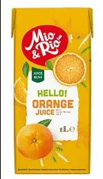 Сок MIO & RIO портокал 1 л - MIO&RIO