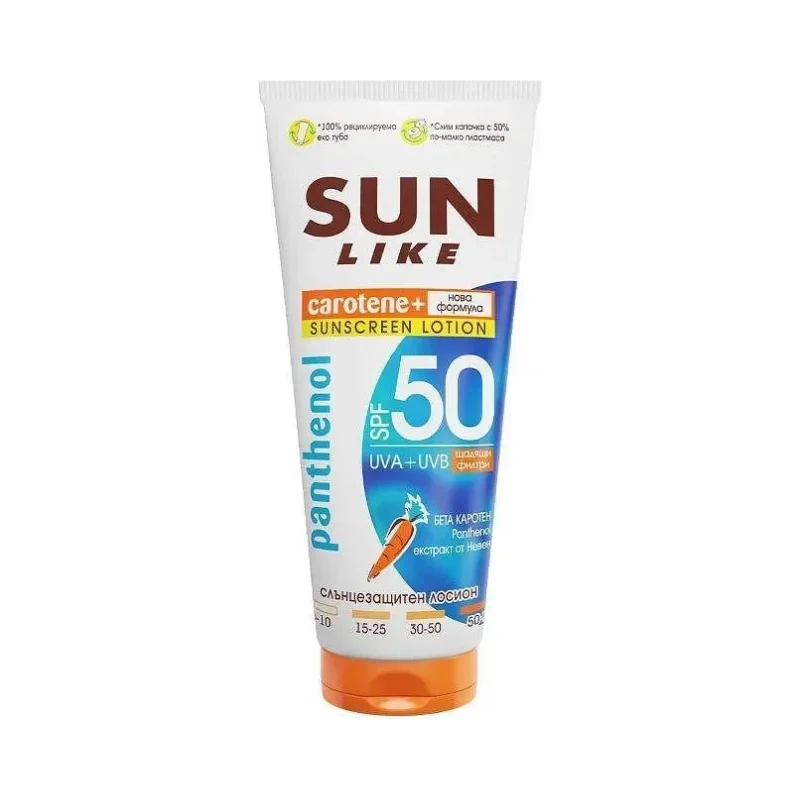 Лосион за слънце SUN LIKE Panthenol SPF50 150 мл