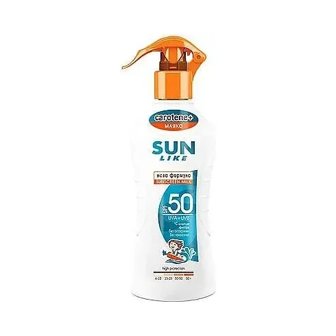 Мляко за слънце SUN LIKE Panthenol SPF50 250 мл