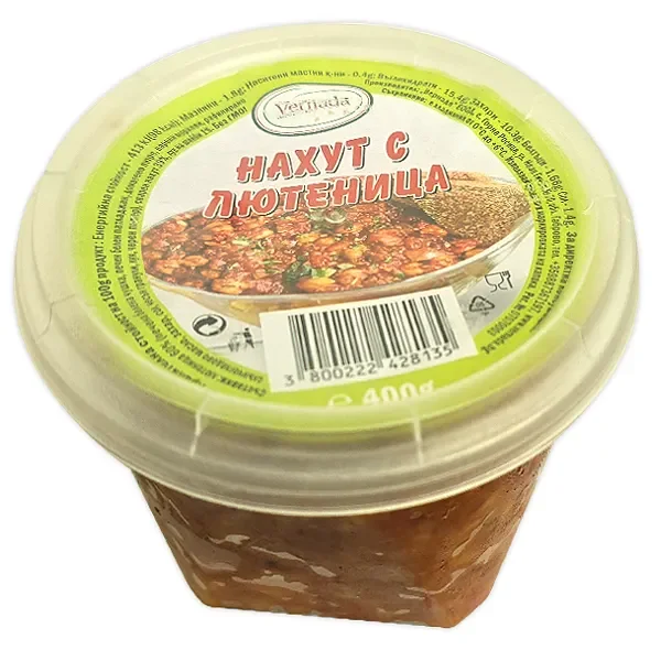 Салата VERNADA нахут с лютеница 400 г - VERNADA