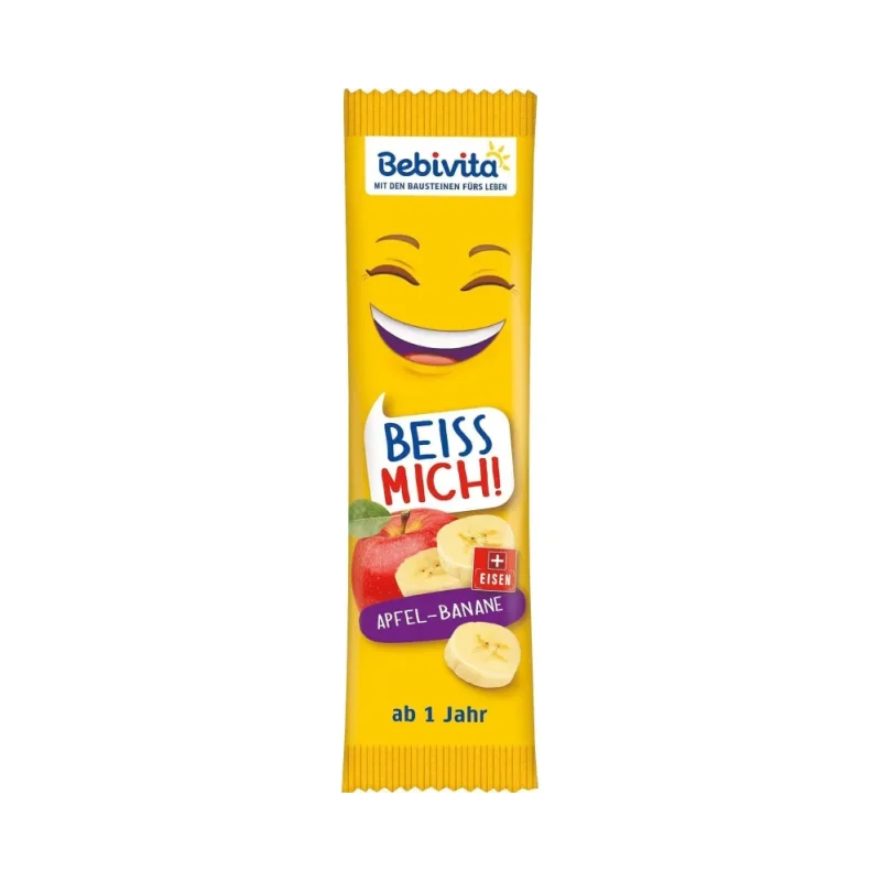 Плодов бар BEBIVITA ябълкаи банан 12+М 25 г