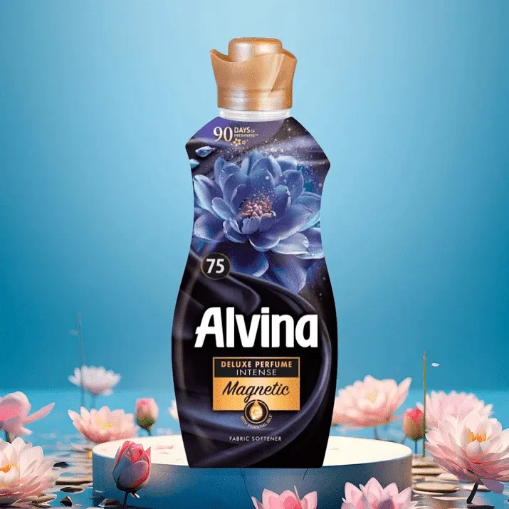 Омекотител ALVINA Deluxe Perfume Intense Magnetic 1.65 л 75 дози