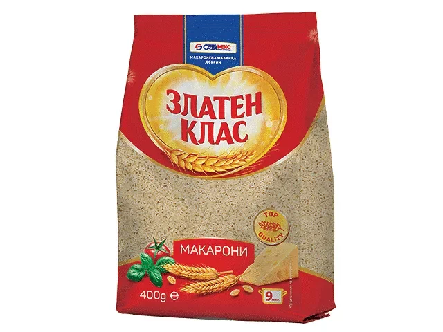 Макарони ЗЛАТЕН КЛАС звездички 400 г - ЗЛАТЕН КЛАС
