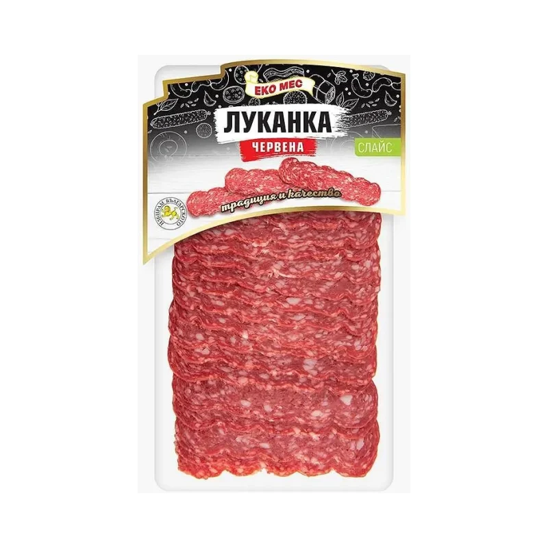 Луканка Червена ЕКО МЕС слайс 100 г
