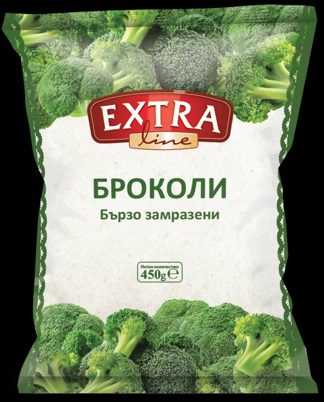 Замразени броколи EXTRA LINE 450 г - EXTRA LINE