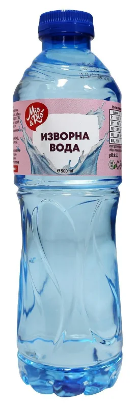 Вода Mio&Rio изворна 500 мл - MIO&RIO