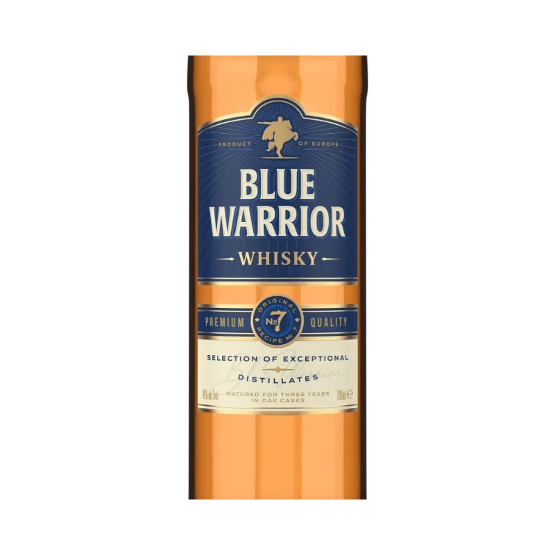 Уиски BLUE WARRIOR 40% алк. 700 мл
