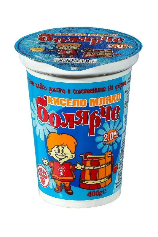 Кисело мляко БОЛЯРЧЕ 2% 400 г - БОЛЯРЧЕ