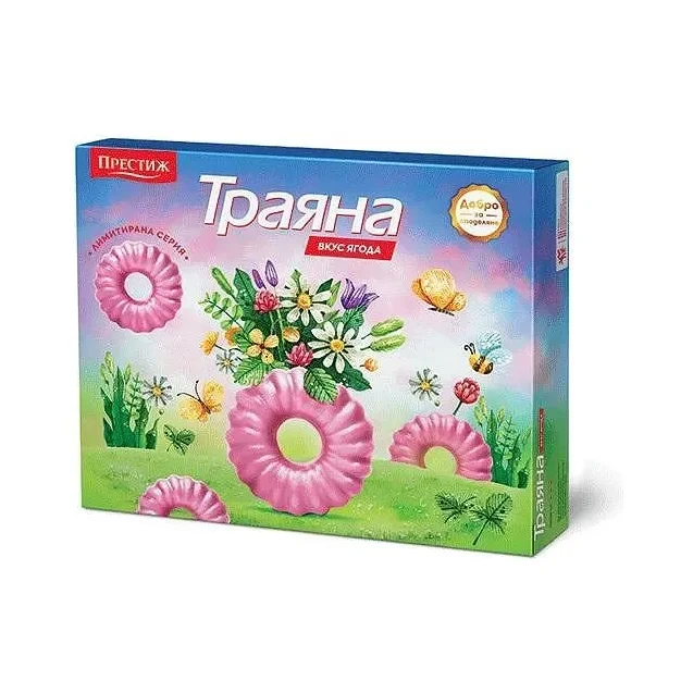 Бисквити ТРАЯНА Макси ягода - ТРАЯНА